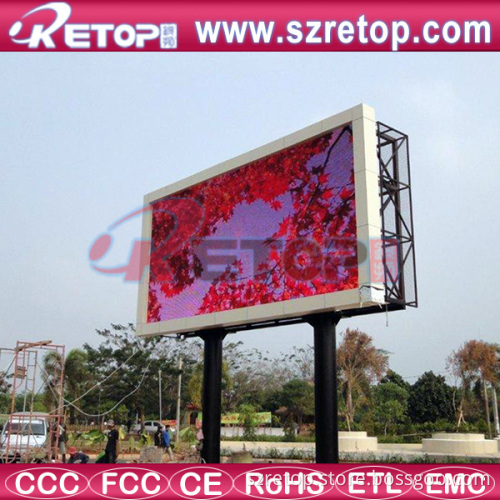 High Brightness Outdoor Fixed LED Screen for Sale